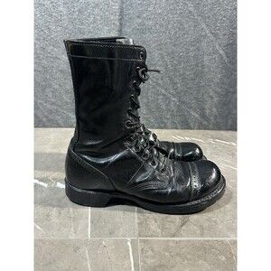 Corcoran 10" Leather Jump Boots 1500 Made In USA Black Full Force Men’s 7.5 D